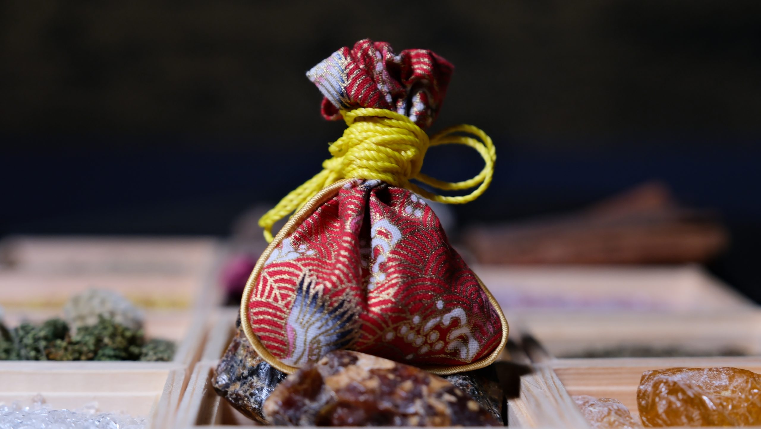 薰物 天然材料手工製香包-6555